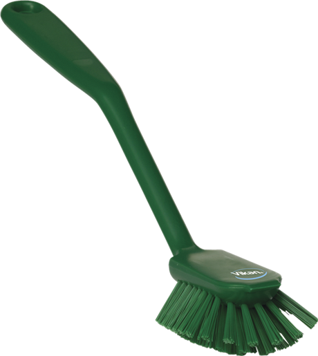Vikan 11" Dish Brush w/ Scraping Edge