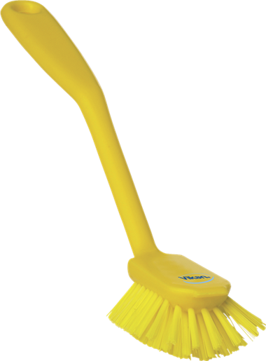 Vikan 11" Dish Brush w/ Scraping Edge