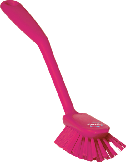 Vikan 11" Dish Brush w/ Scraping Edge