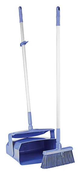 Vikan 14" Lobby Broom w/ 37" Handle & Dustpan Vikan 14" Lobby Broom w/ 37" Handle & Dustpan