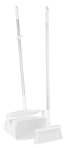 Vikan 14" Lobby Broom w/ 37" Handle & Dustpan Vikan 14" Lobby Broom w/ 37" Handle & Dustpan