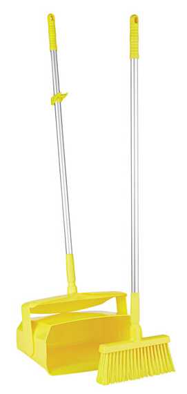 Vikan 14" Lobby Broom w/ 37" Handle & Dustpan Vikan 14" Lobby Broom w/ 37" Handle & Dustpan